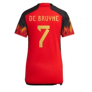 Belgija Kevin De Bruyne #7 Domaci Dres za Ženska SP 2022 Kratak Rukavima